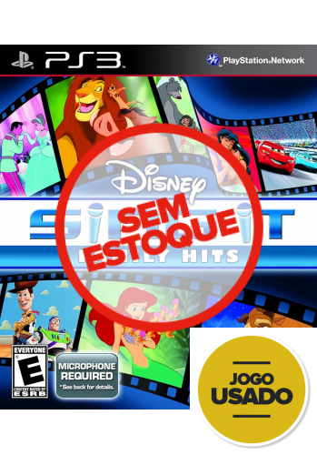 Disney Sing It: Family Hits - PS3(Usado)